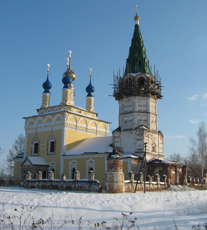 Храм Рождества Богородицы село Горицы